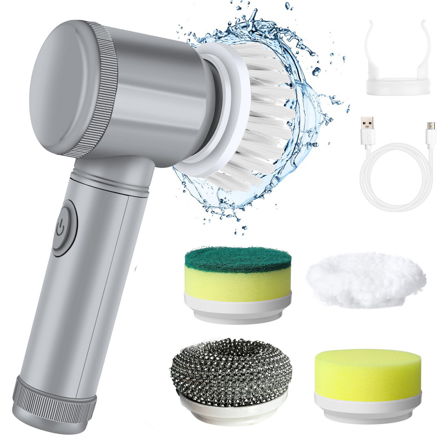 Effortless Power Scrubber™ — Deep Clean Without the Strain