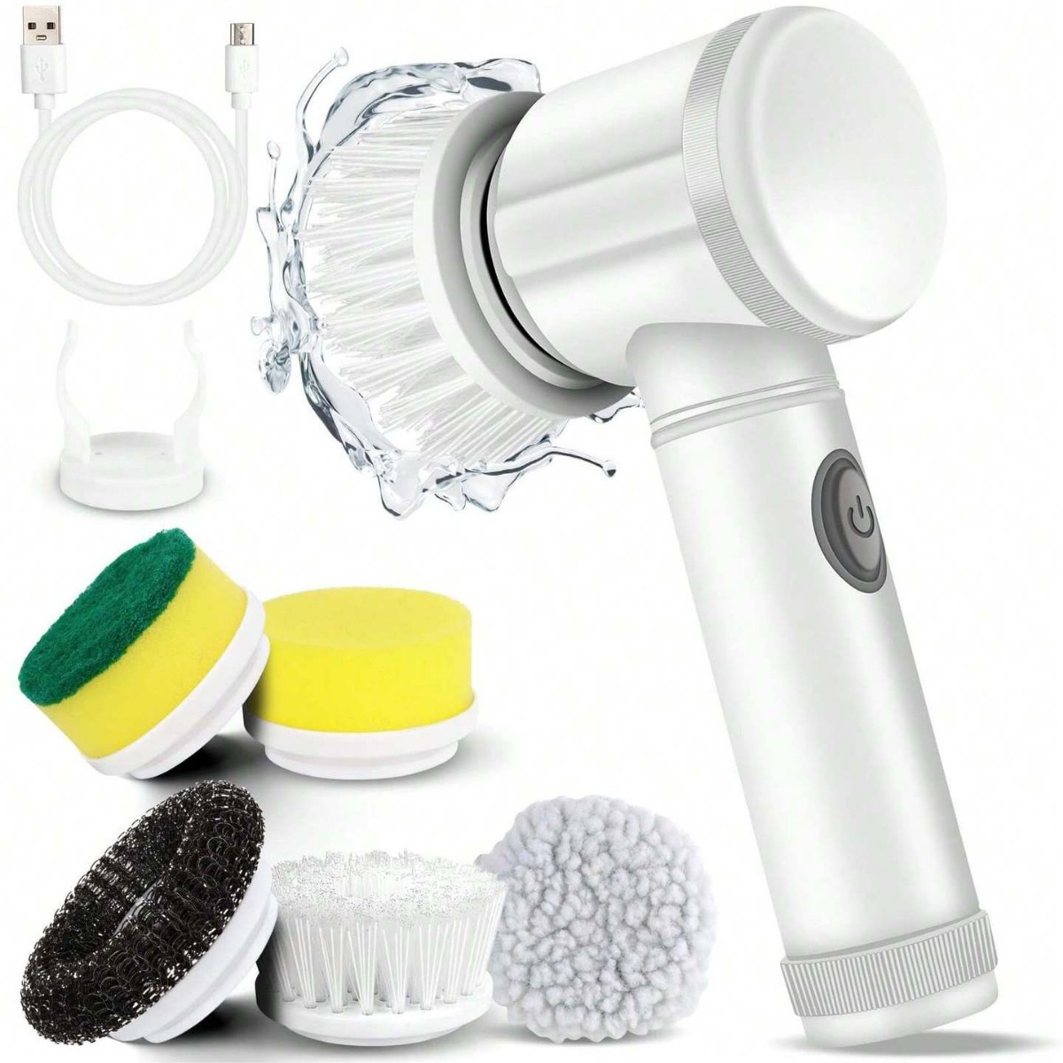 Effortless Power Scrubber™ — Deep Clean Without the Strain
