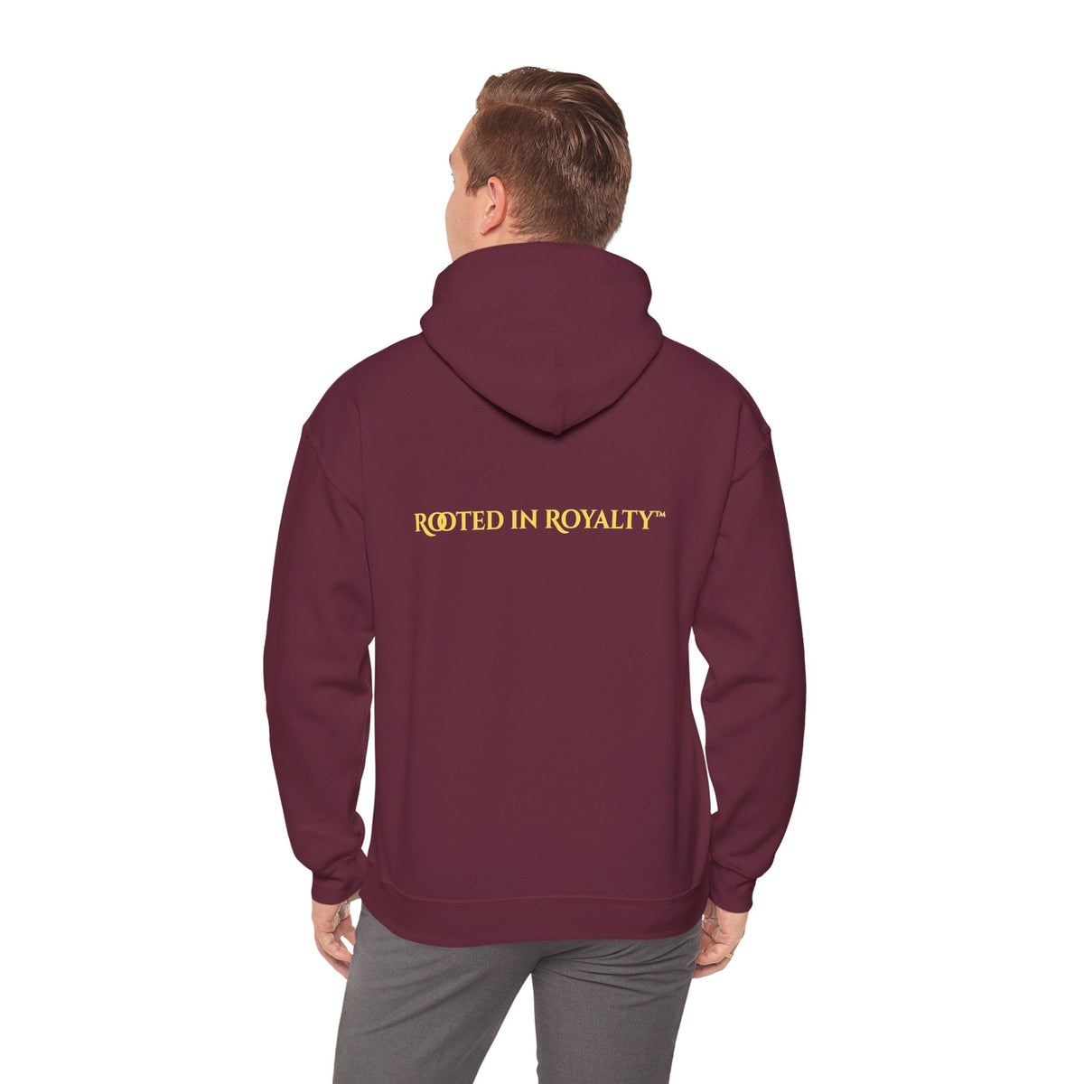 Rooted in Royalty Rainbow Jewel Butterfly Unisex Hoodie