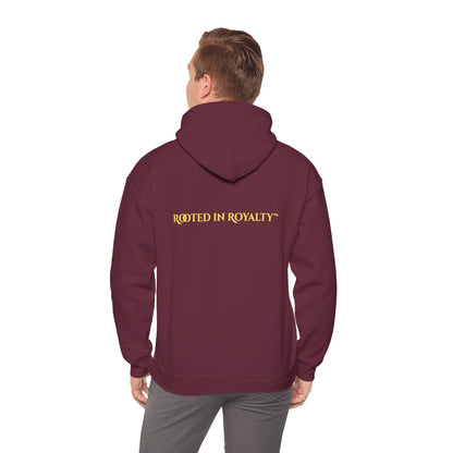 Rooted in Royalty Rainbow Jewel Butterfly Unisex Hoodie