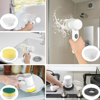 Effortless Power Scrubber™ — Deep Clean Without the Strain
