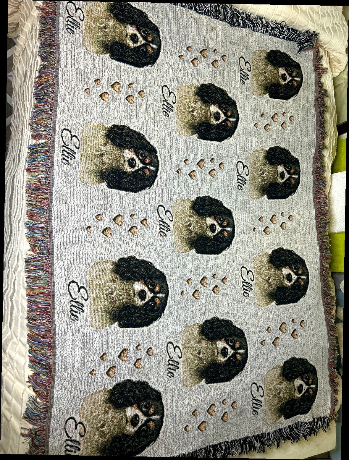 Woven Blanket - Cavalier King Charles Spaniel| Love and Legacy Keepsake Blanket