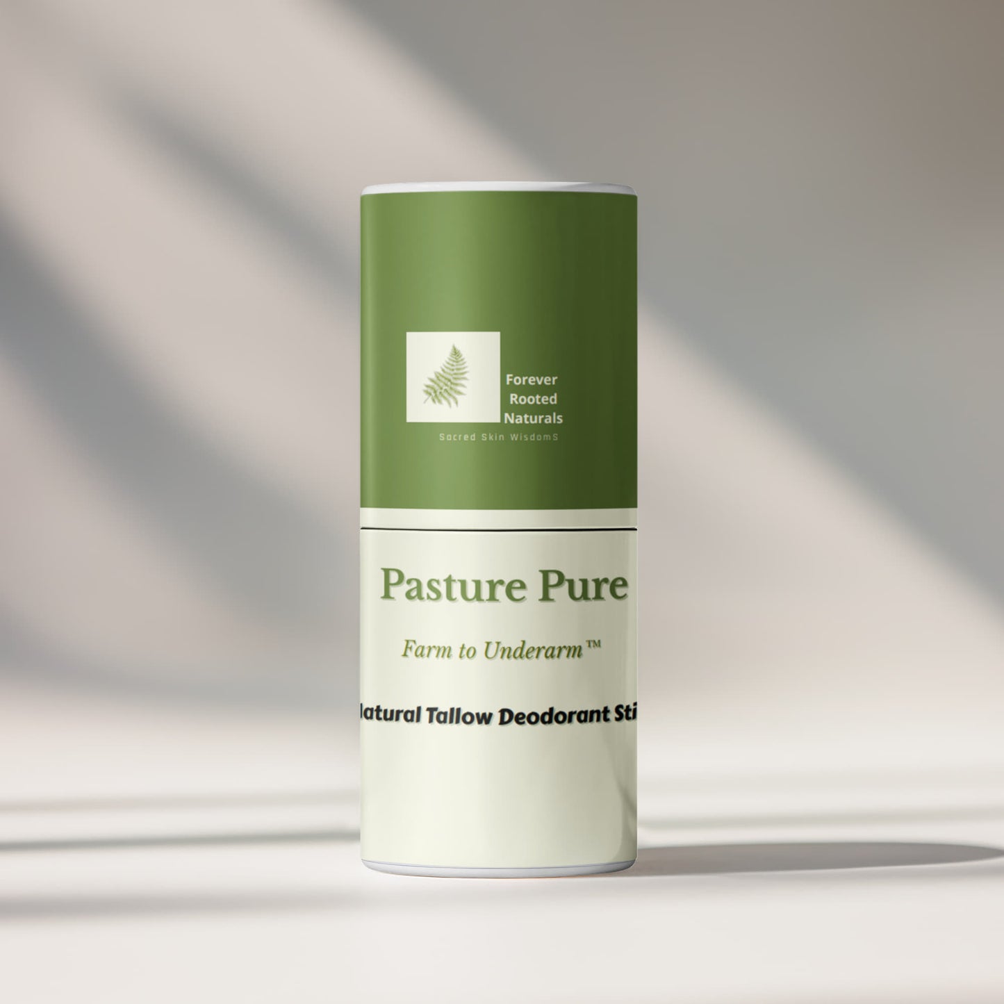Pasture Pure-Natural Tallow Deodorant Stick     Farm to Underarm ™