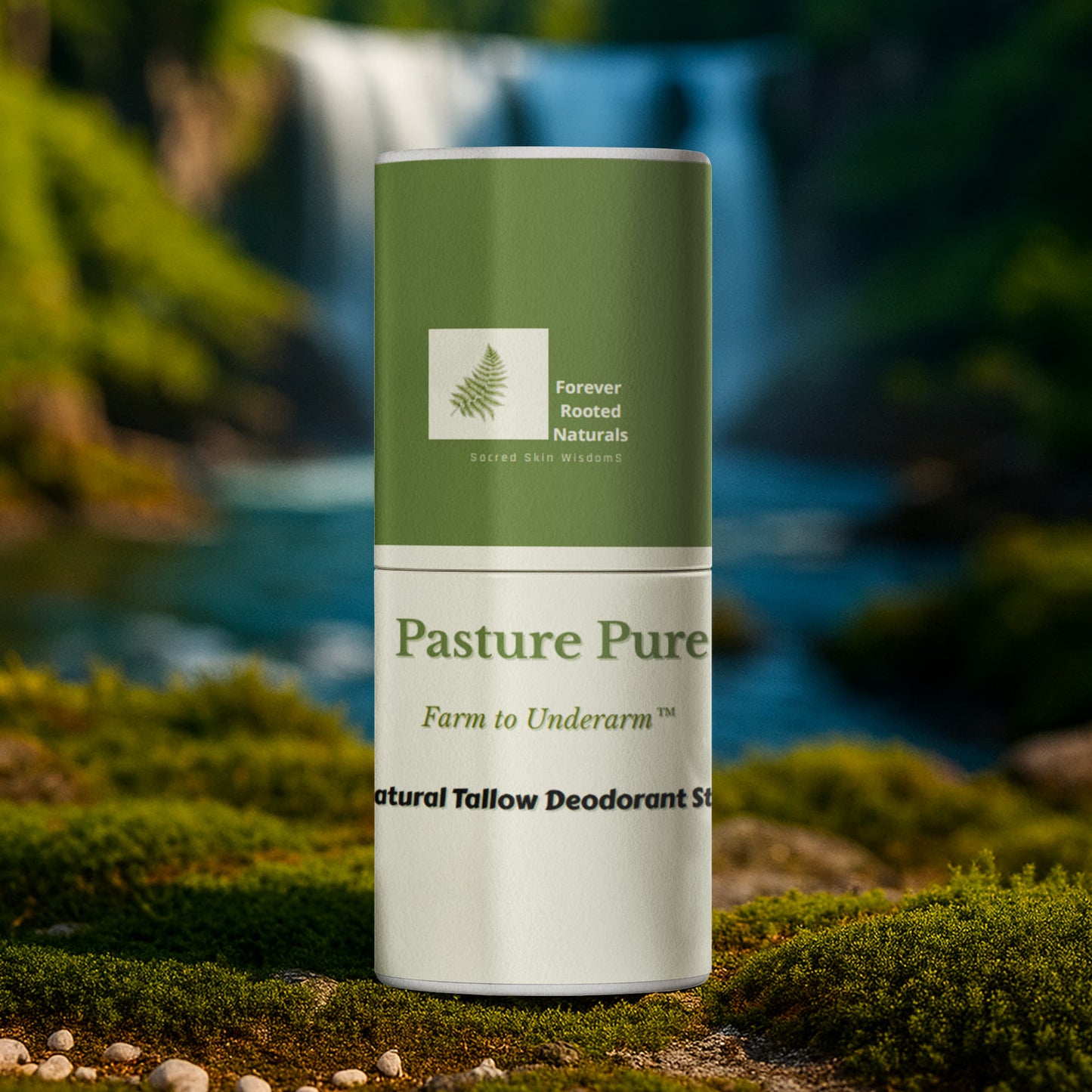 Pasture Pure-Natural Tallow Deodorant Stick     Farm to Underarm ™