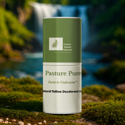 Pasture Pure-Natural Tallow Deodorant Stick     Farm to Underarm ™