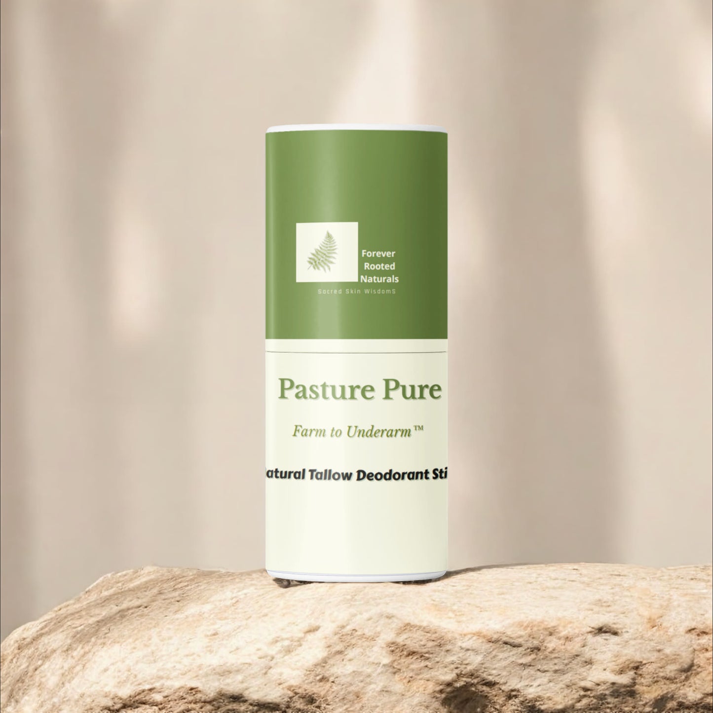 Pasture Pure-Natural Tallow Deodorant Stick     Farm to Underarm ™