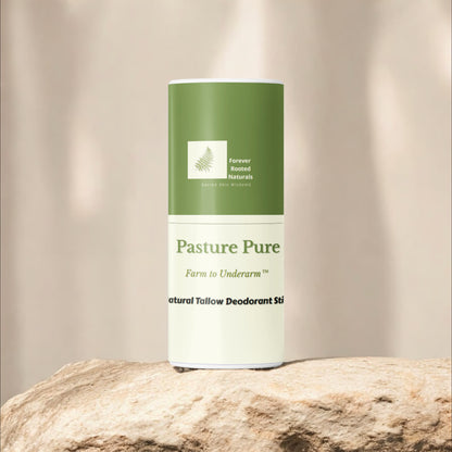 Pasture Pure-Natural Tallow Deodorant Stick     Farm to Underarm ™
