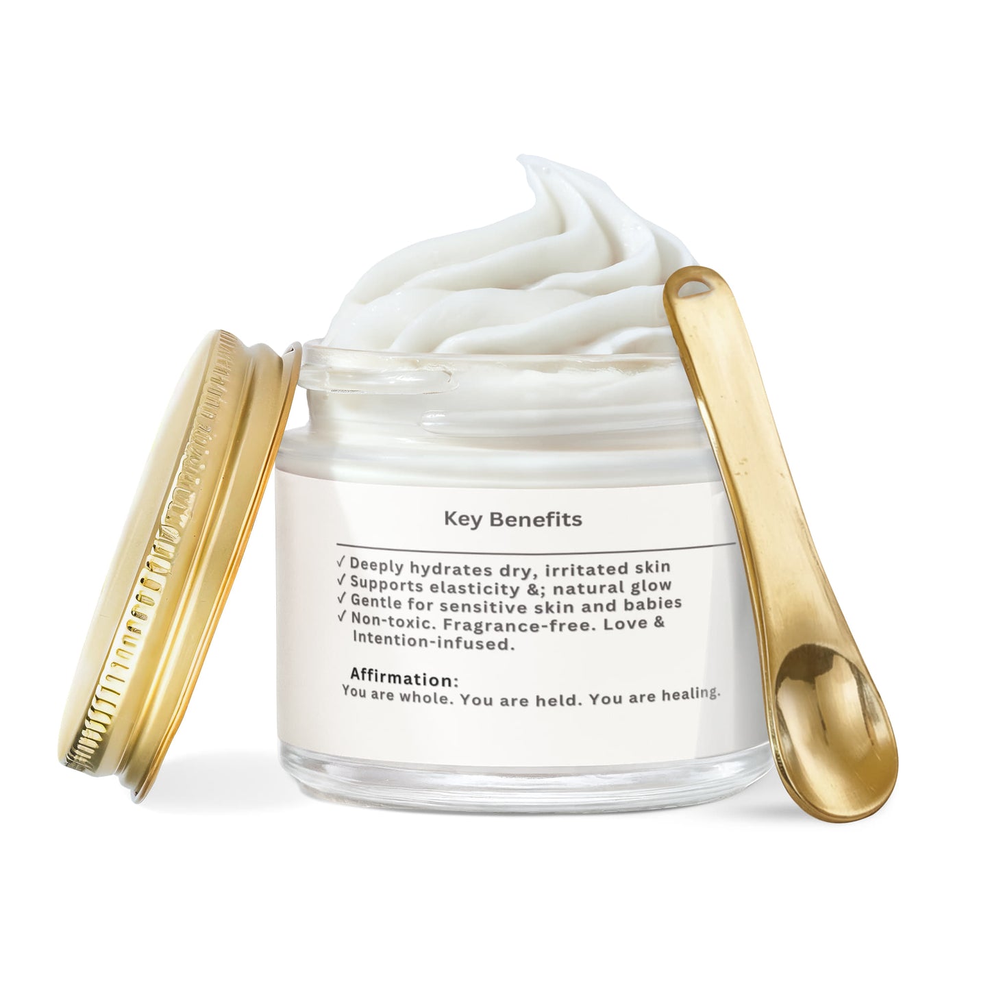 Melt: Whipped Tallow Balm with Vanilla Bean- Rooted in Love.