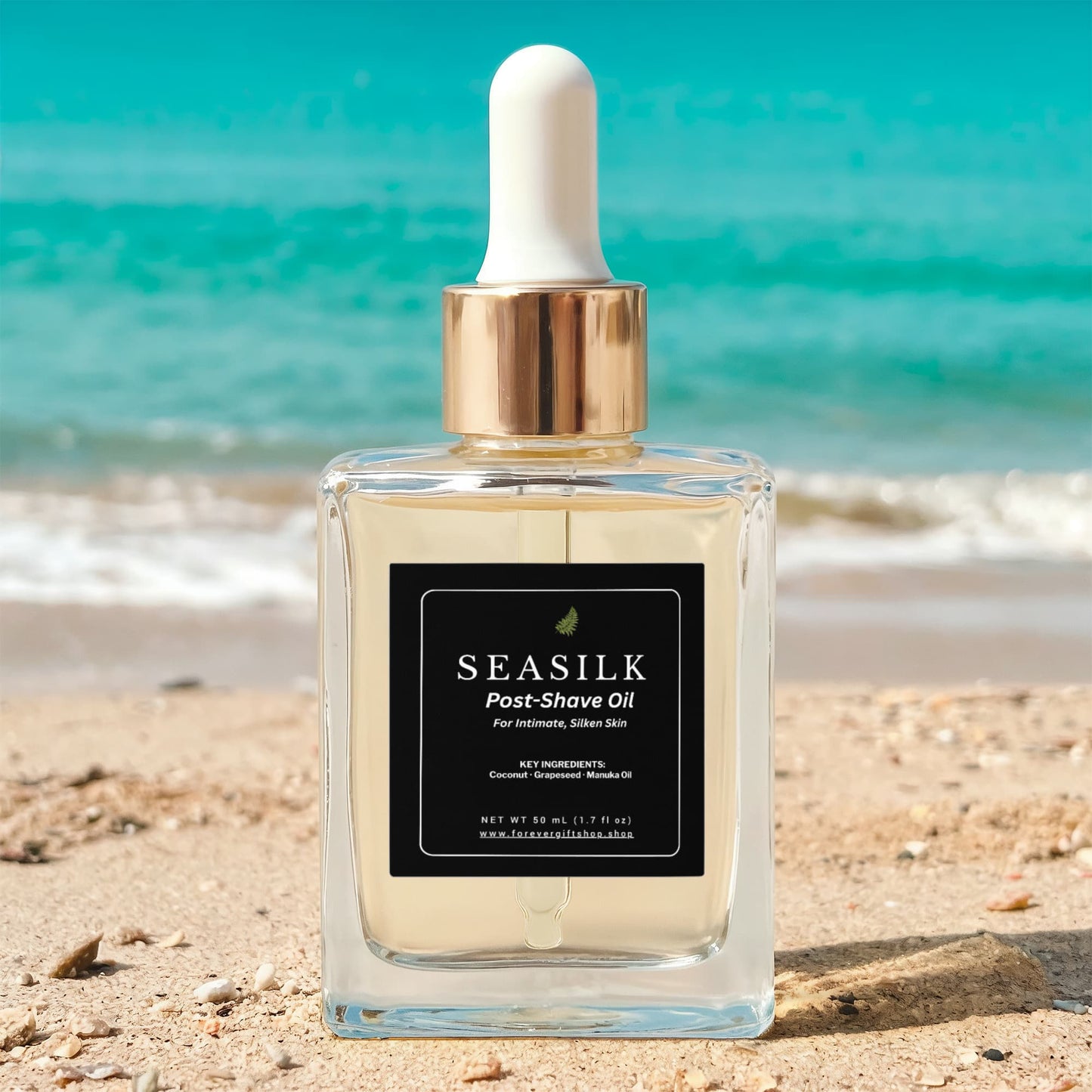 🌊 SeaSilk Post-Shave Oil by Forever Rooted Naturals (FERN)