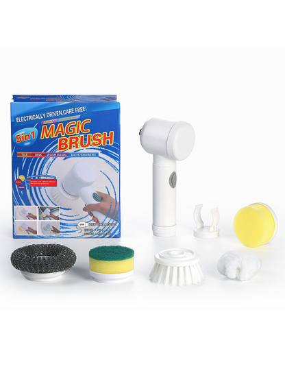 Effortless Power Scrubber™ — Deep Clean Without the Strain